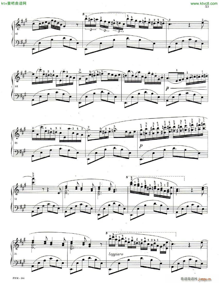 chopin variation sur un souvenir de paganini(����V)3