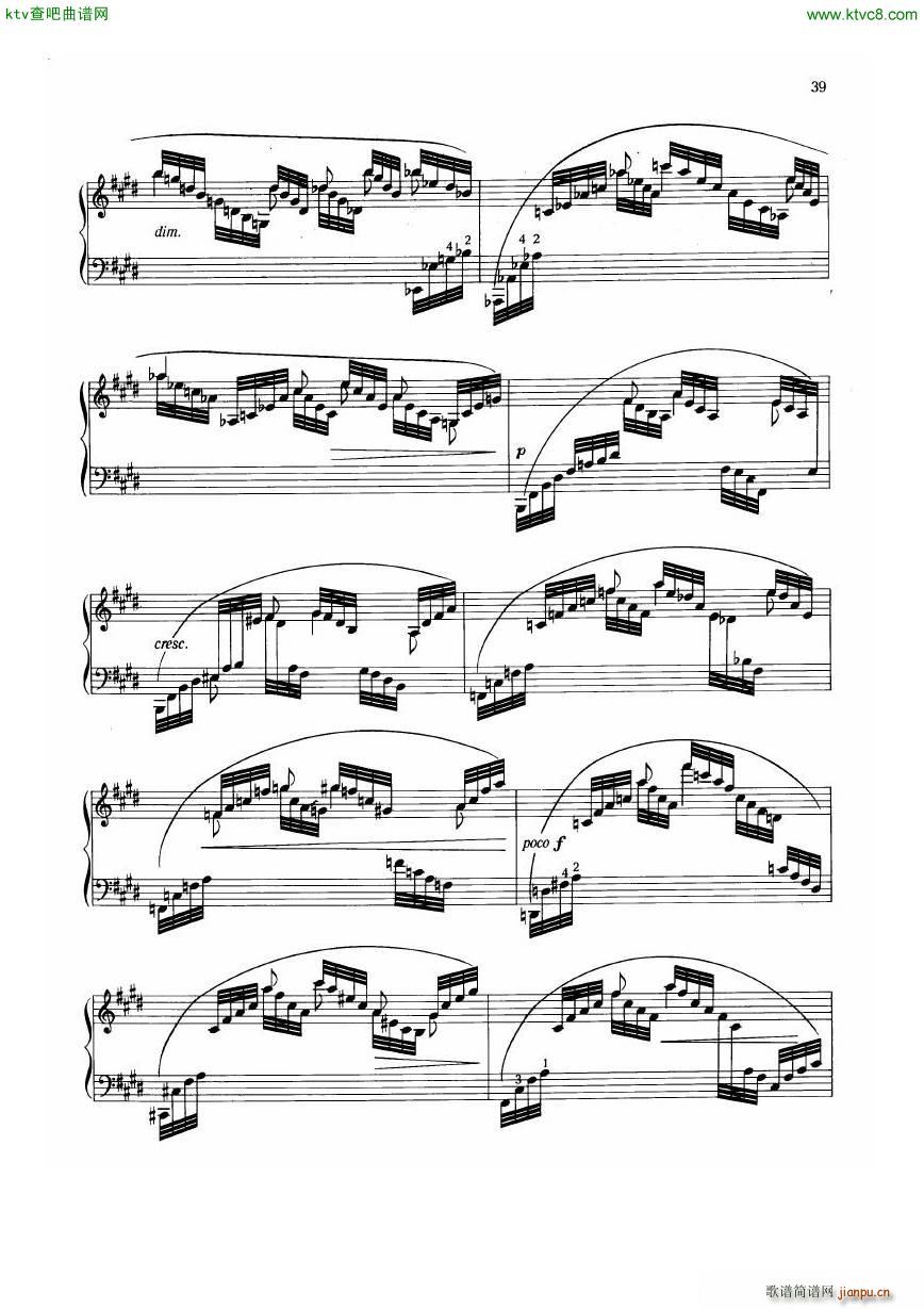 Dohnanyi Etude Op 28 5(����V)5