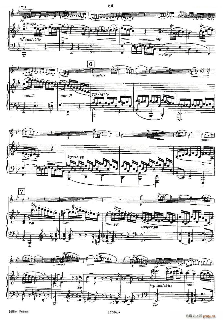 Mozart Violin Sonata No 7 KV 376 ����С�������Q��(С�����V)9