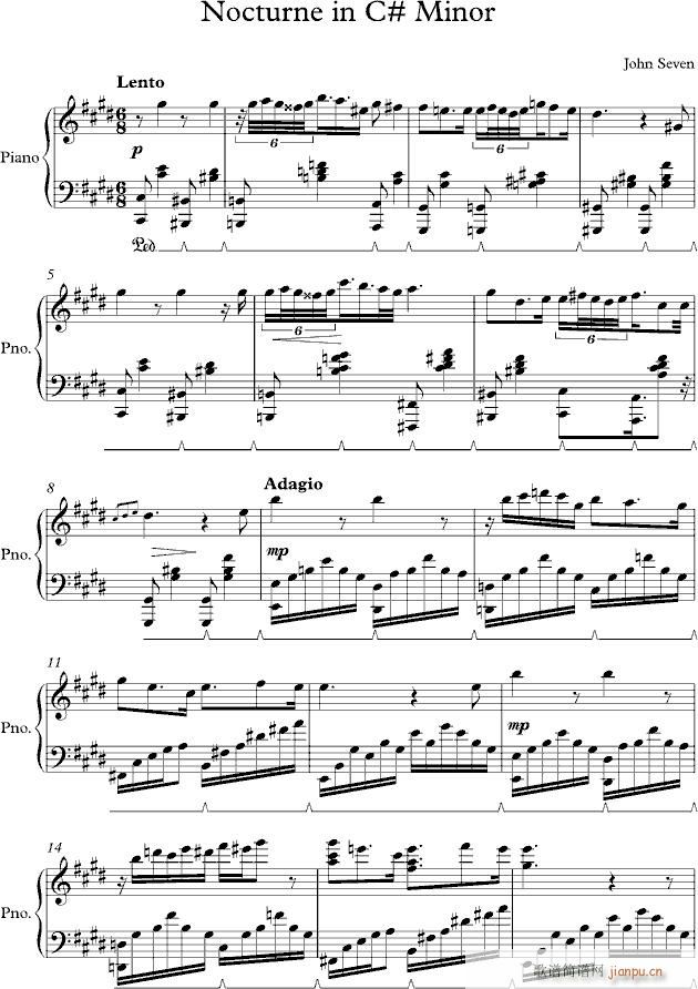 Z15 ��CС�{ҹ�� Nocturne in C Minor(����V)1