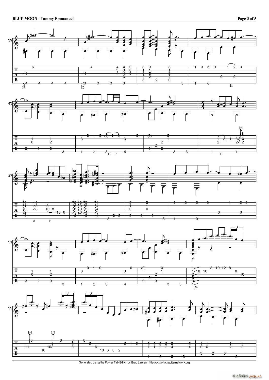 tommy emmanuel blue moon ָ������(�����V)3