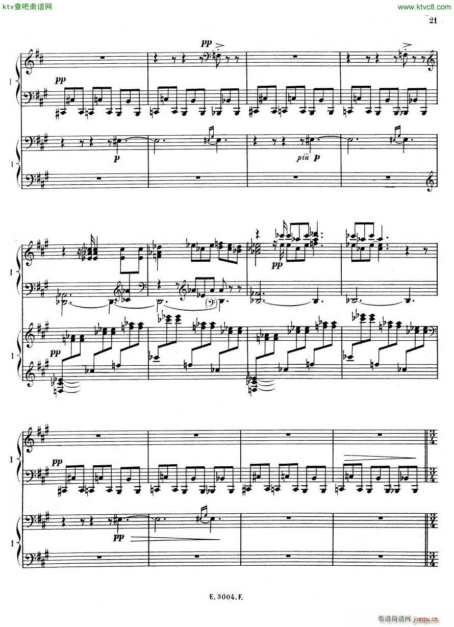 Debussy Ravel 3 Nocturnes 2pno(����V)29