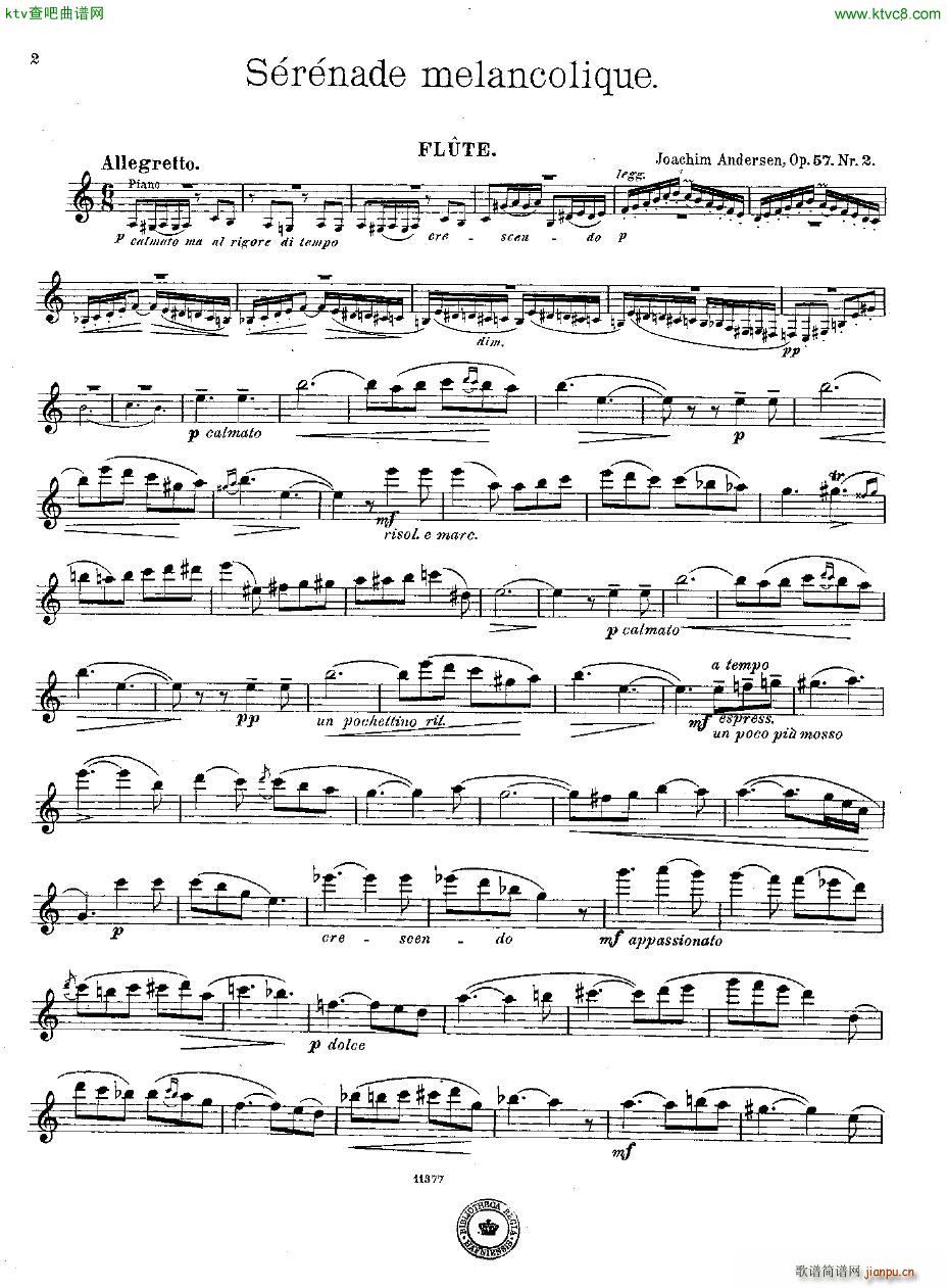 Andersen op 57 Trois Morceaux fl pno(����V)17