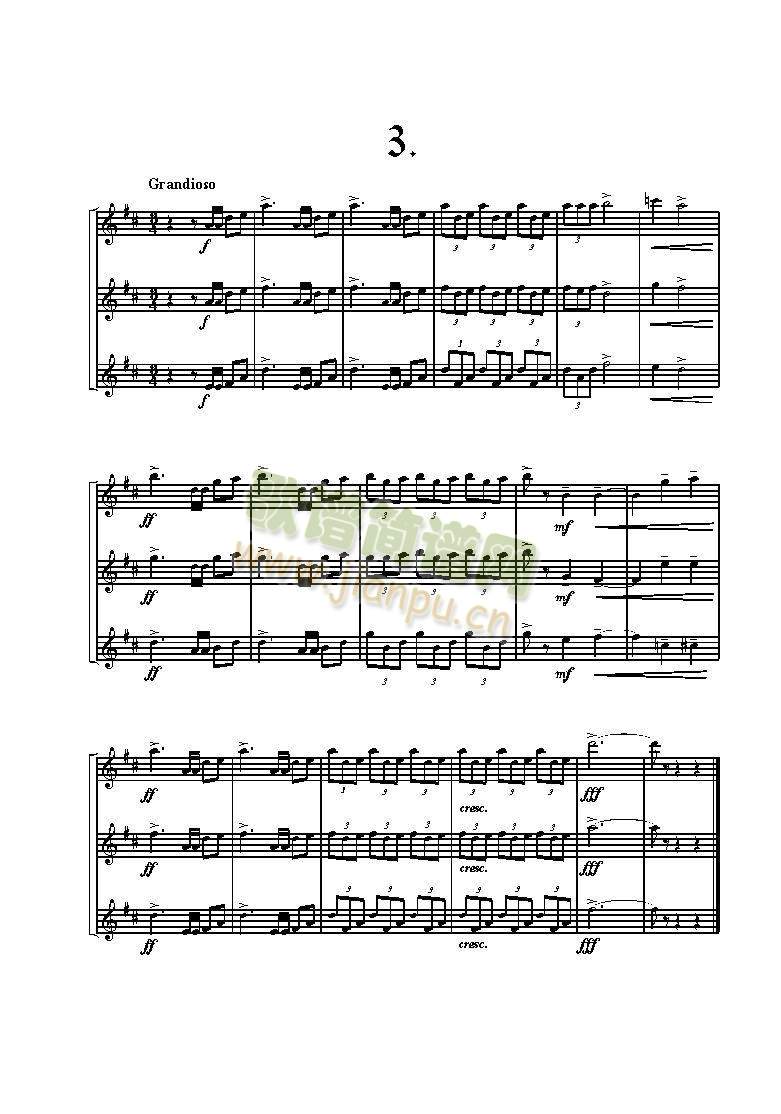 С̖������ThreeFanfares3(����)3