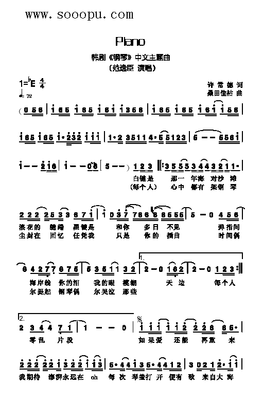 Piano�����(l��i)��(ji��n)�V(ʮ�ּ�����)1