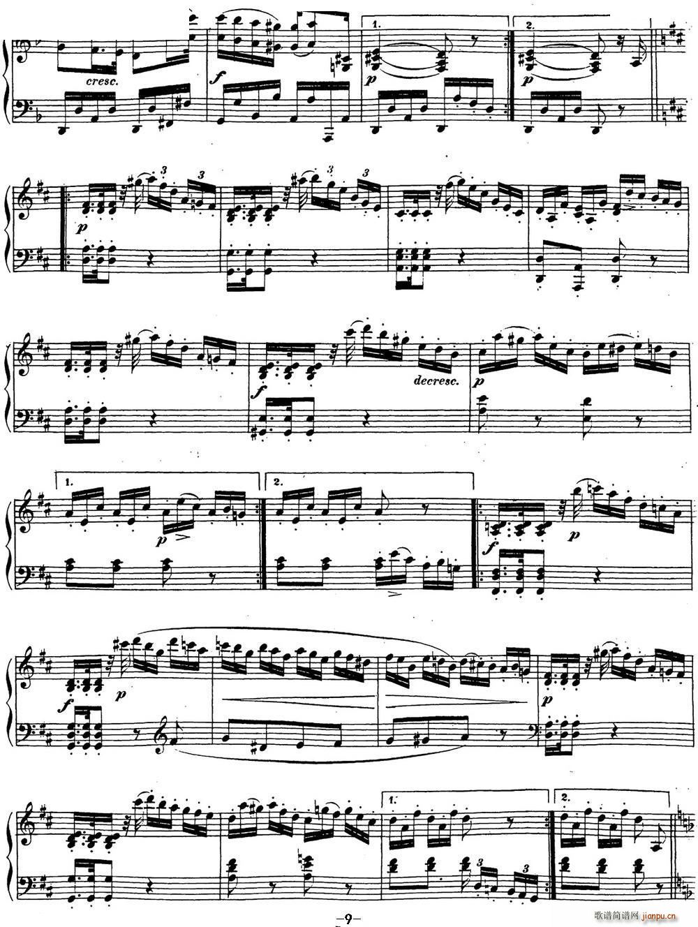 ؐ���������Q��15 ��@ D���{ Op 28 D major(����V)9