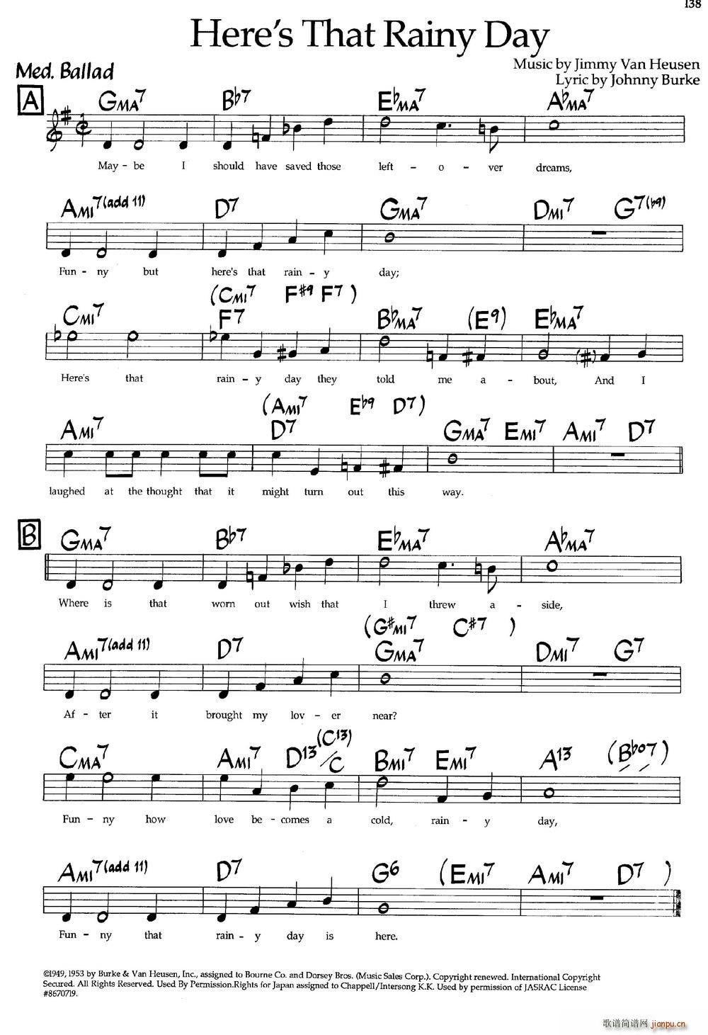 Here s That Rainy Day ��ʿ�����(����V)1