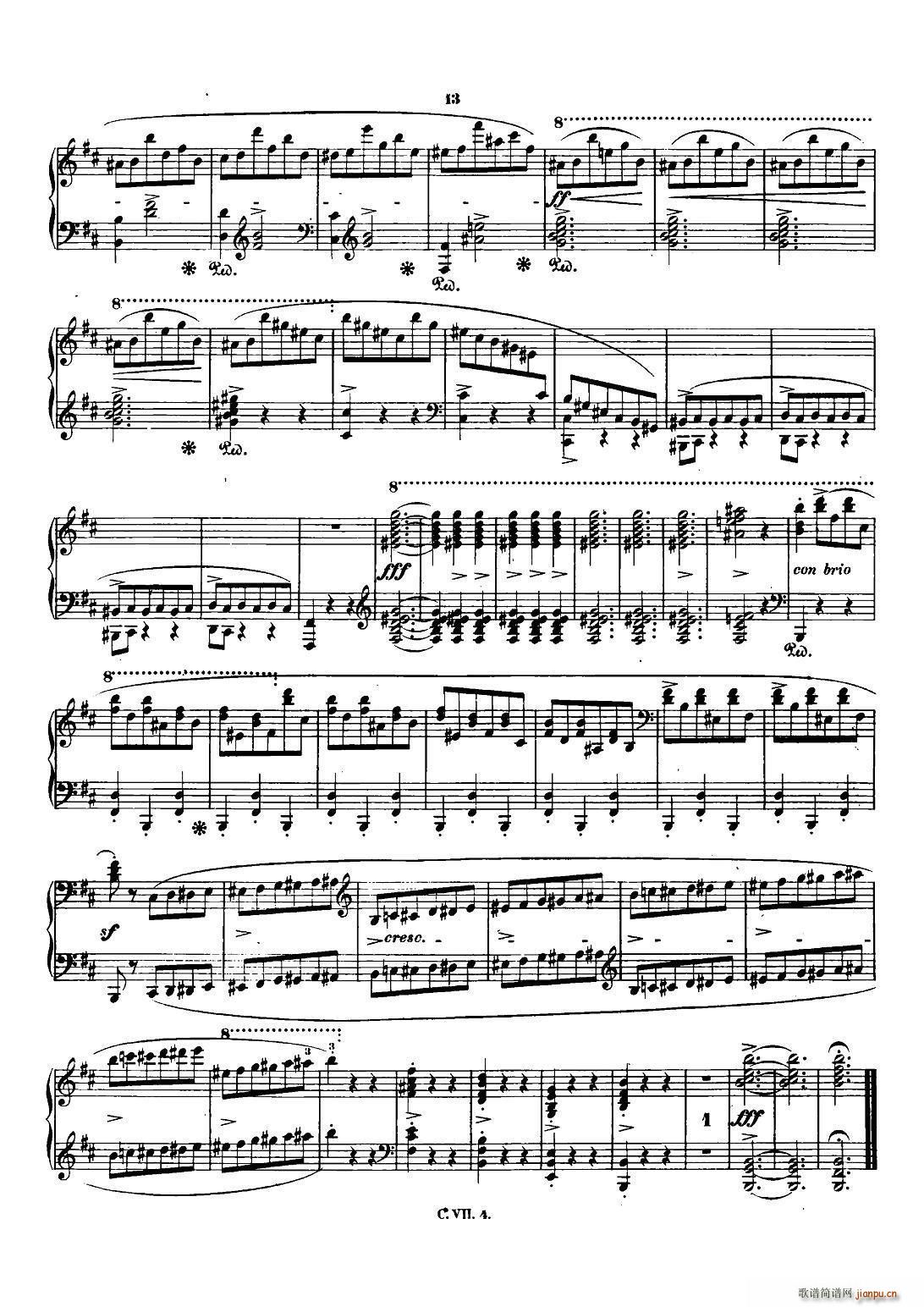 Ф�� ����C�o�� Chopin Scherzo No 1 bС�{ Op 20(����V)12
