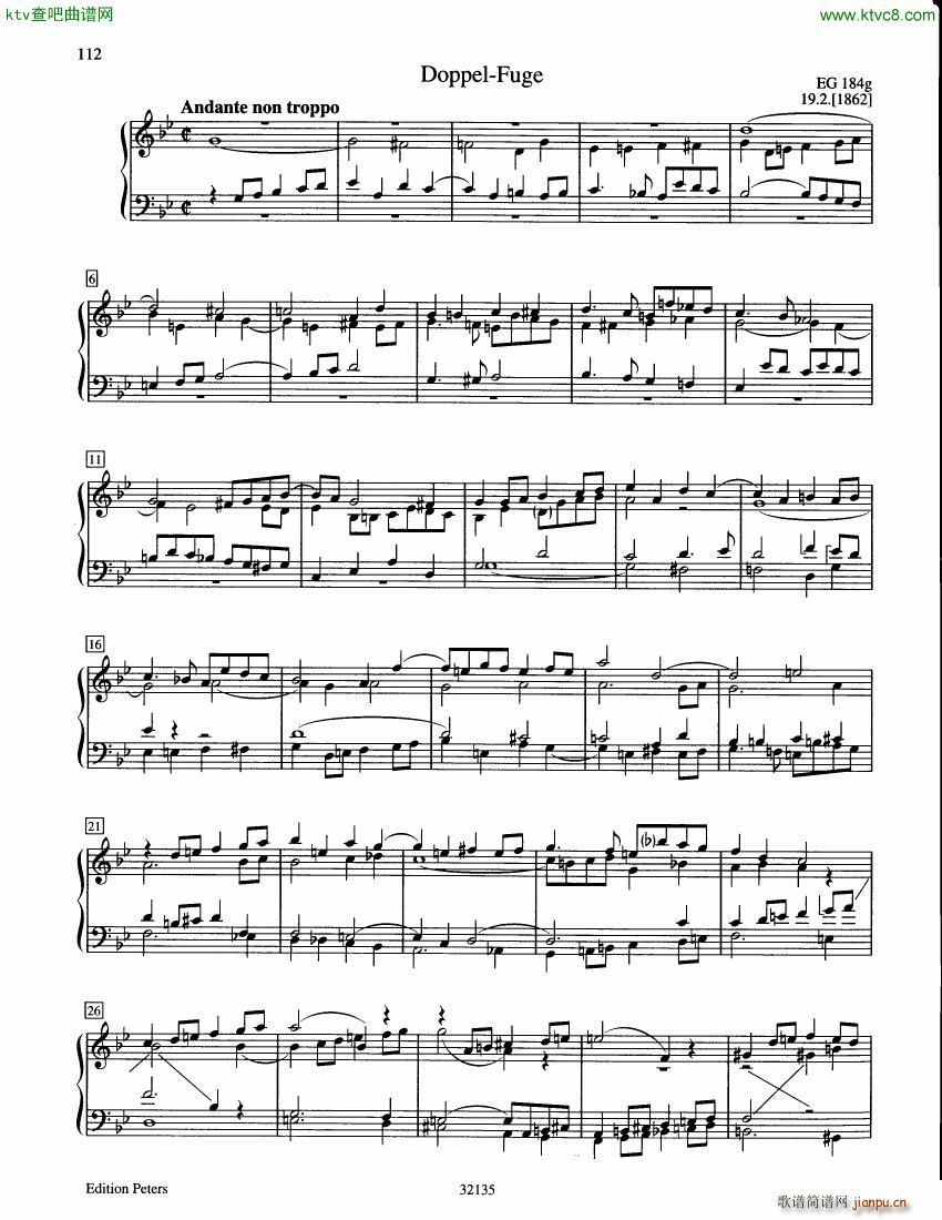 Grieg 7 Fugues EG184a 184g(����V)12