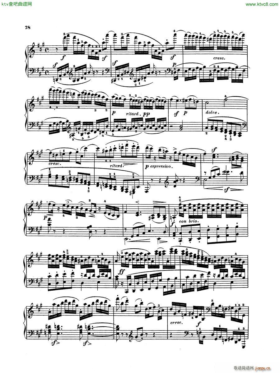 Hummel Sonata in F sharp minor Op 81(����V)5