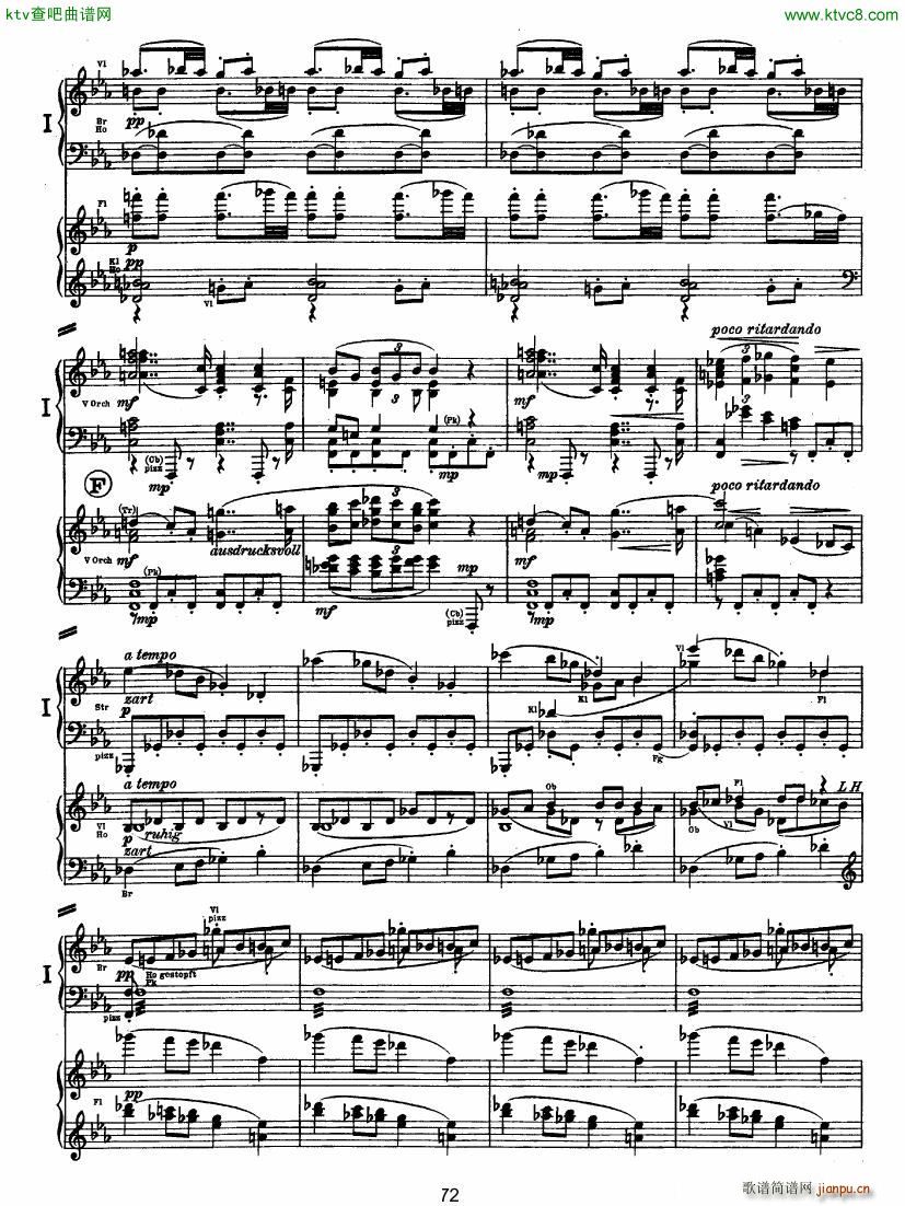 Bruckner Symphony No 4 4 hands arr ��(����V)21