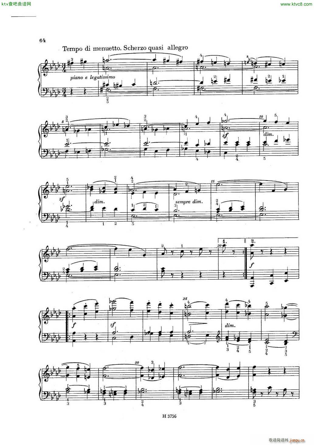 Dussek Sonate No26 op70 Retour a Paris(����V)24