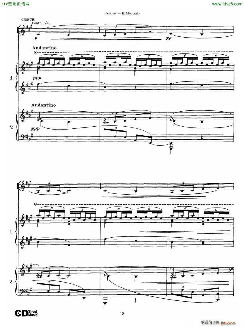 Debussy Printemps II(����V)18