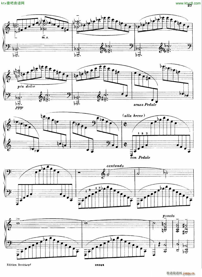 Busoni 1 Elegy No 3(����V)8