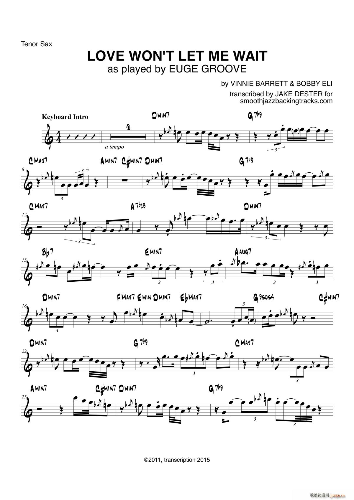 Love Wont Let Me Wait �������_��˹(ʮ�ּ�����)1