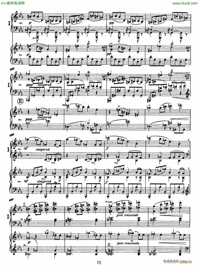 Bruckner Symphony No 4 4 hands arr ��(����V)19