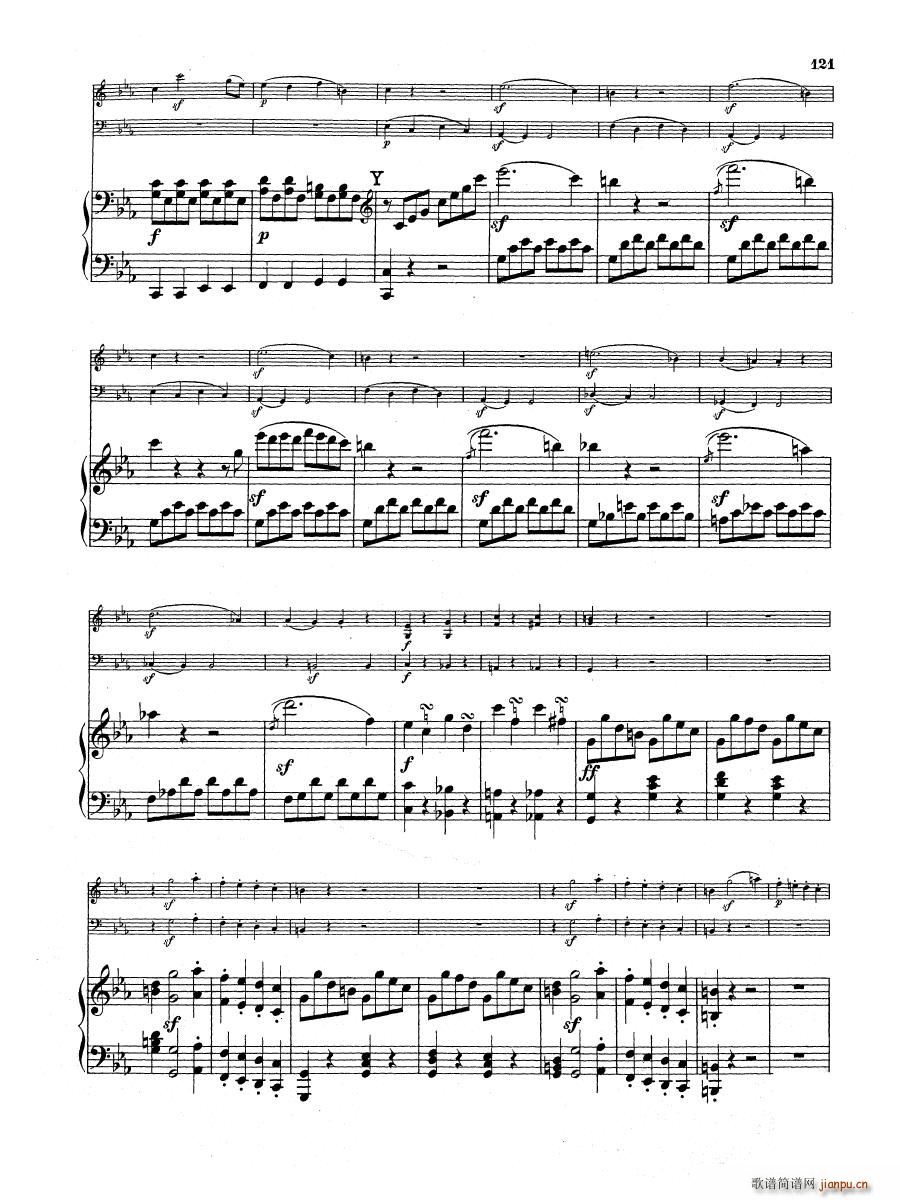 Beethoven op 1 no 3 Piano Trio(����V)33