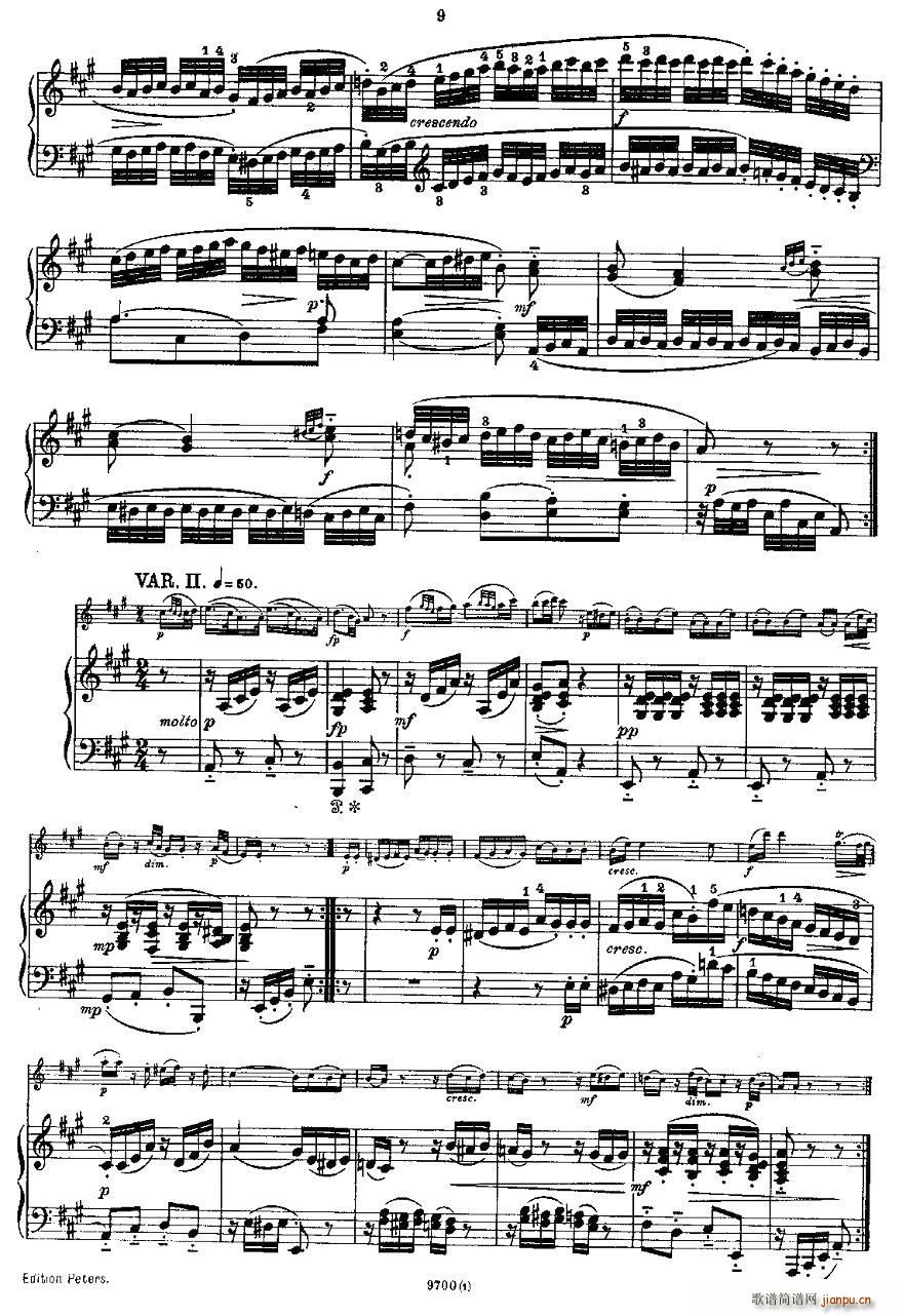 Mozart Violin Sonata No 1 KV 305 ��һС�������Q��(С�����V)9