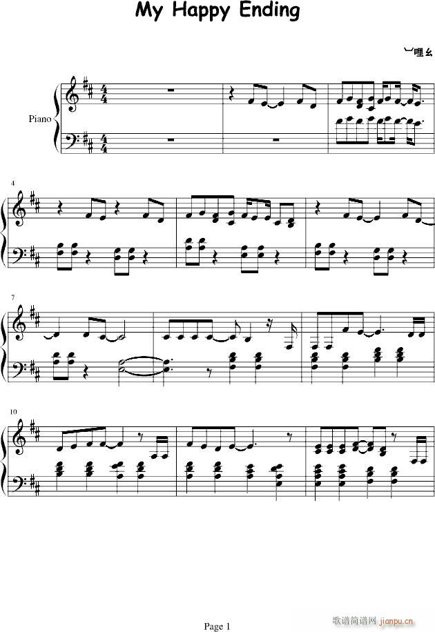 My Happy Ending(����V)1