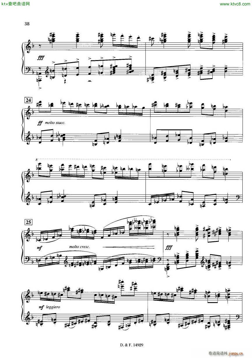 Durufl�� Op 6 Trois Danses(����V)37