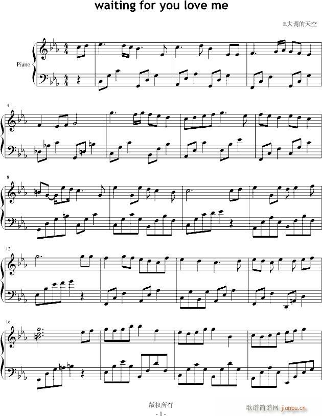 Waiting for you love me(����V)1