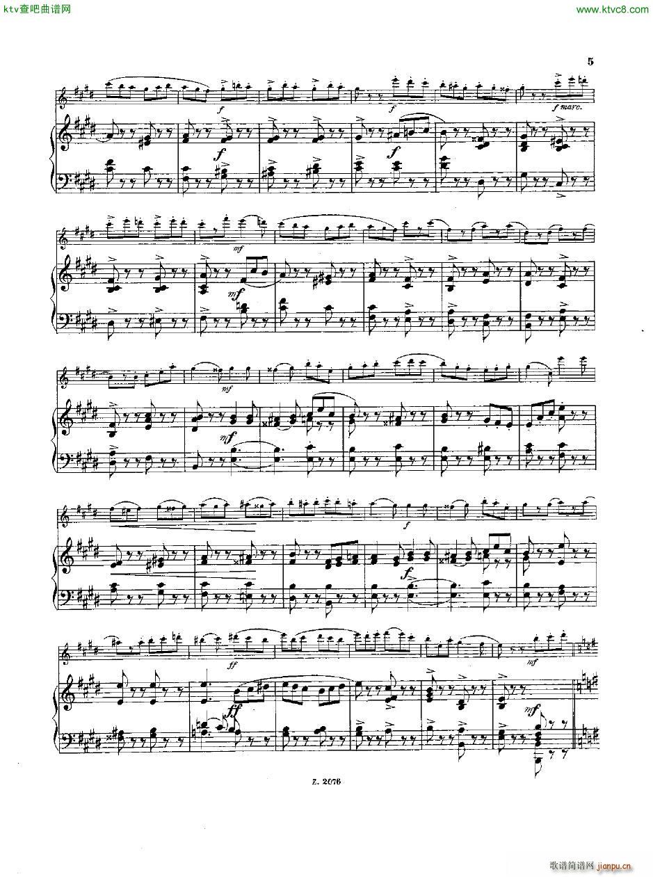 Andersen op 55 Acht Vortragsst��cke fl pno(����V)53