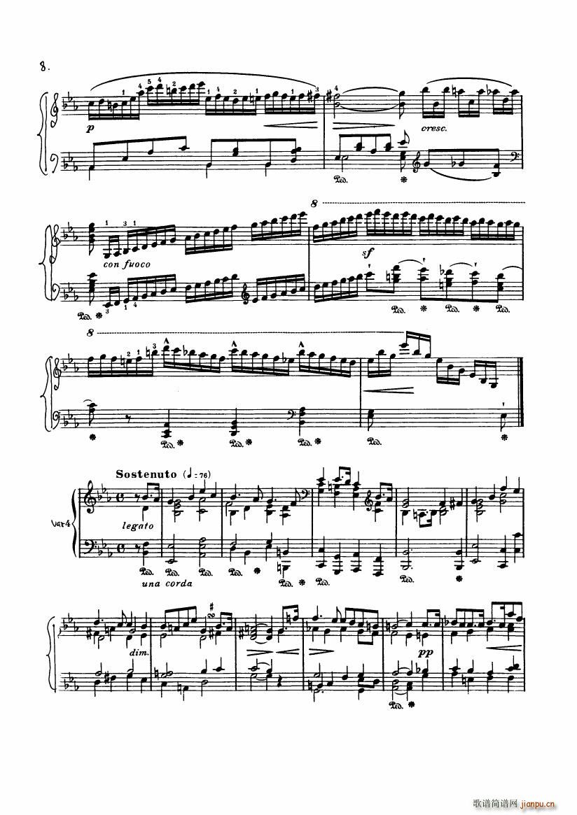 Czerny op 33 Rode Variationen(����V)6