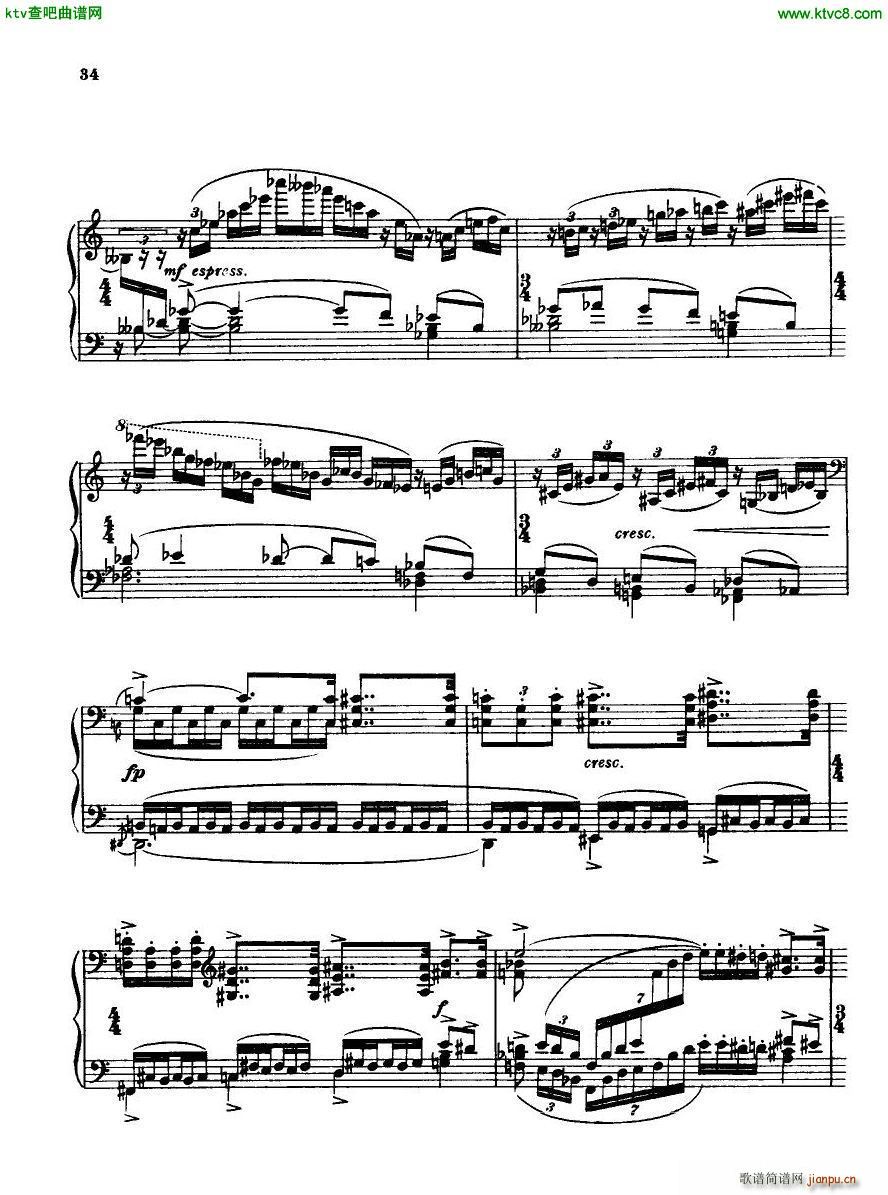 Bridge H160 Piano Sonata 1923 4(����V)34