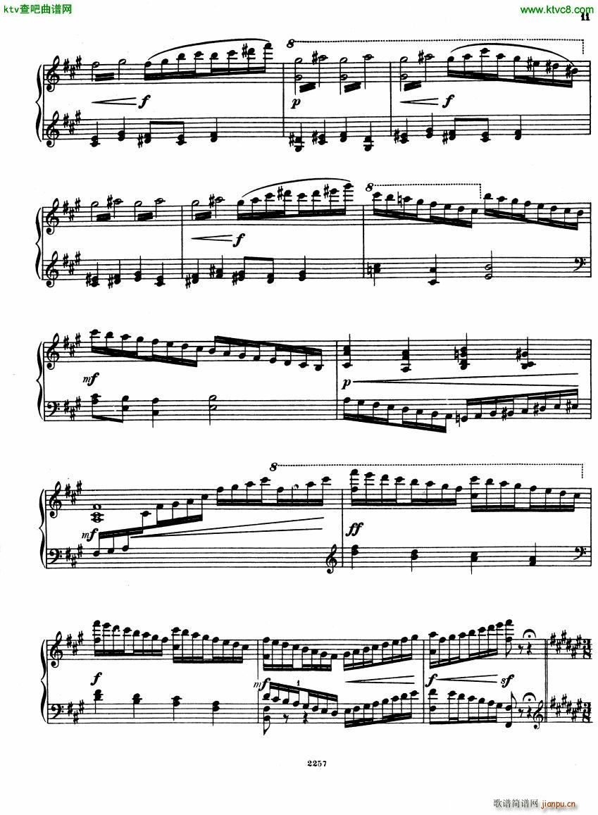 Glazunov Theme et Variations Op 72(����V)11