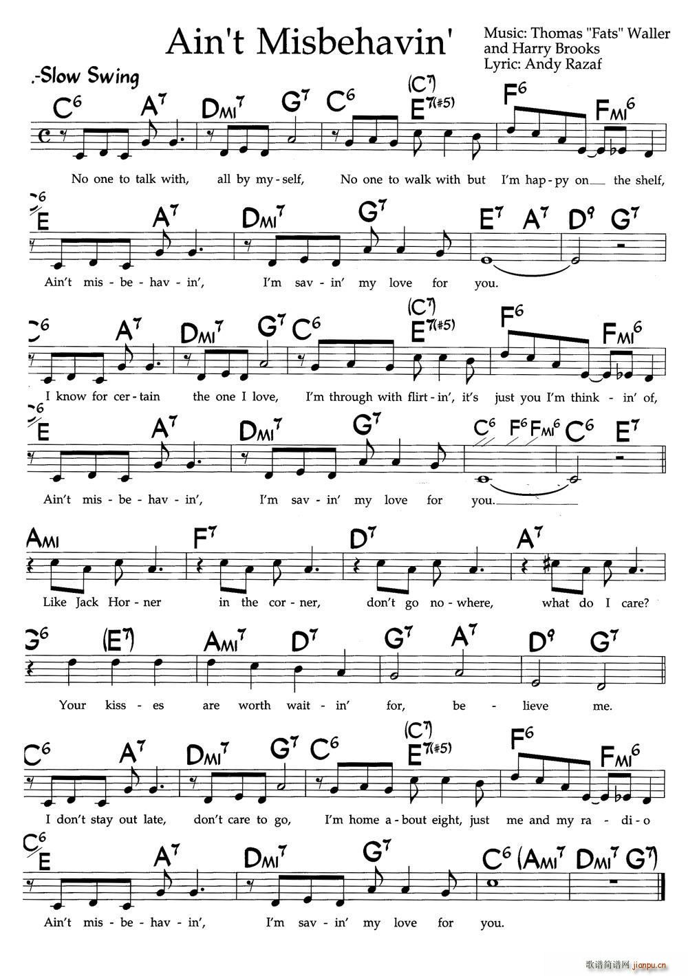 Ain t Misbehavin(ʮ�ּ�����)1