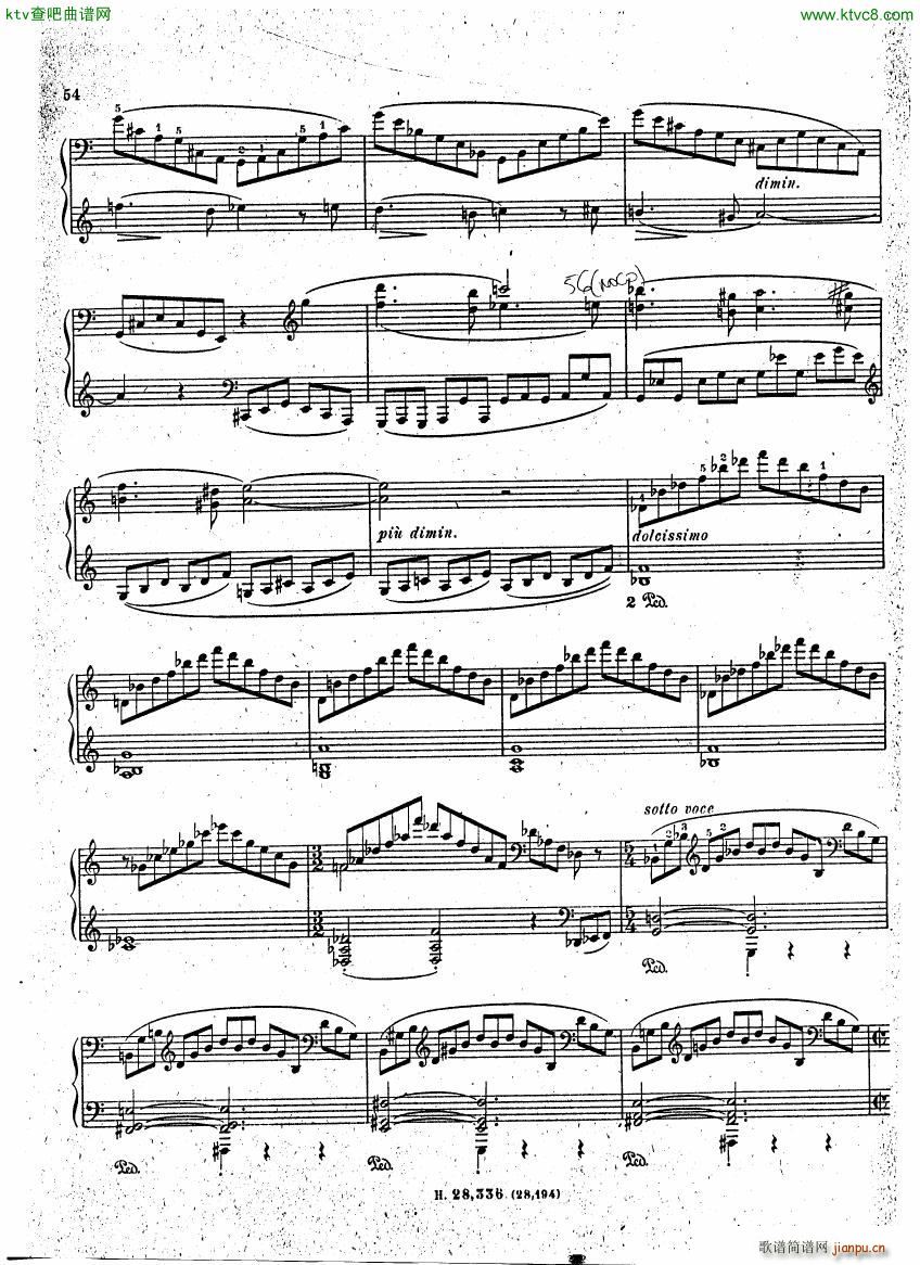 BUSONI Prelude and Study in Arpeggios(����V)8
