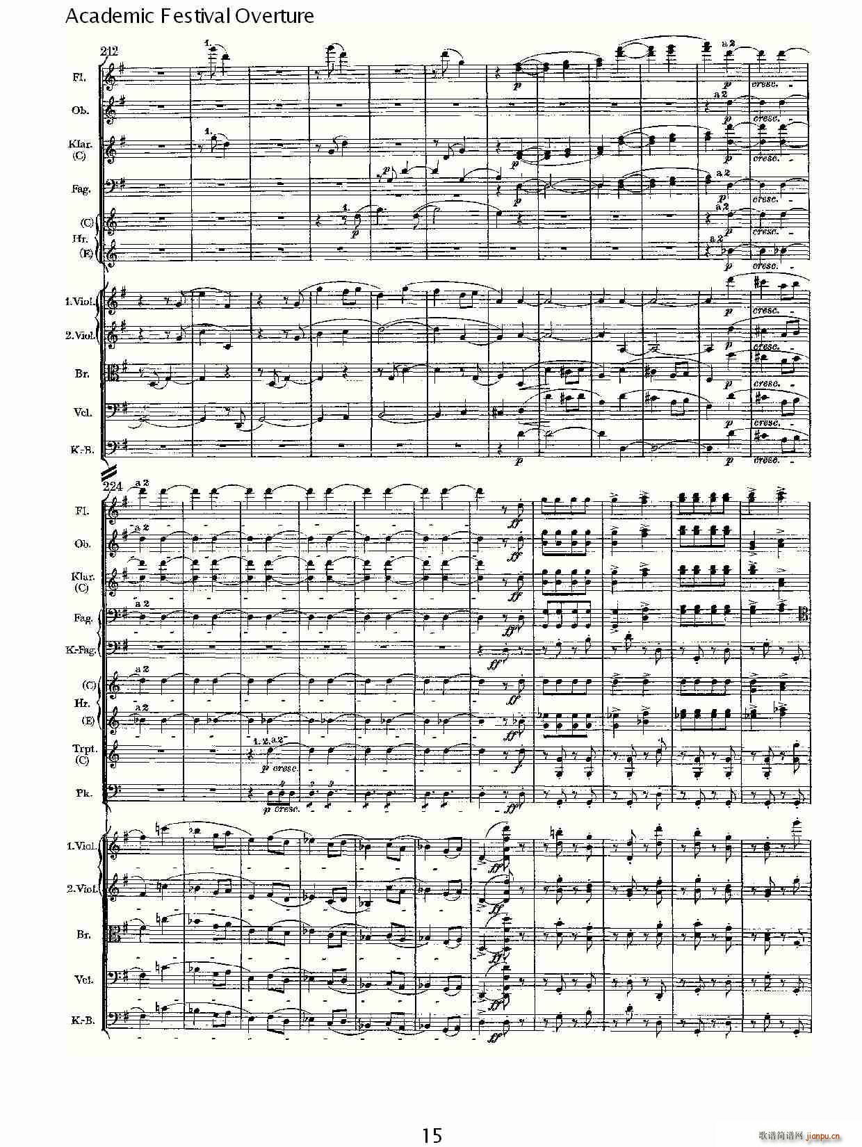 Academic Festival Overture(ʮ�ּ�����)15