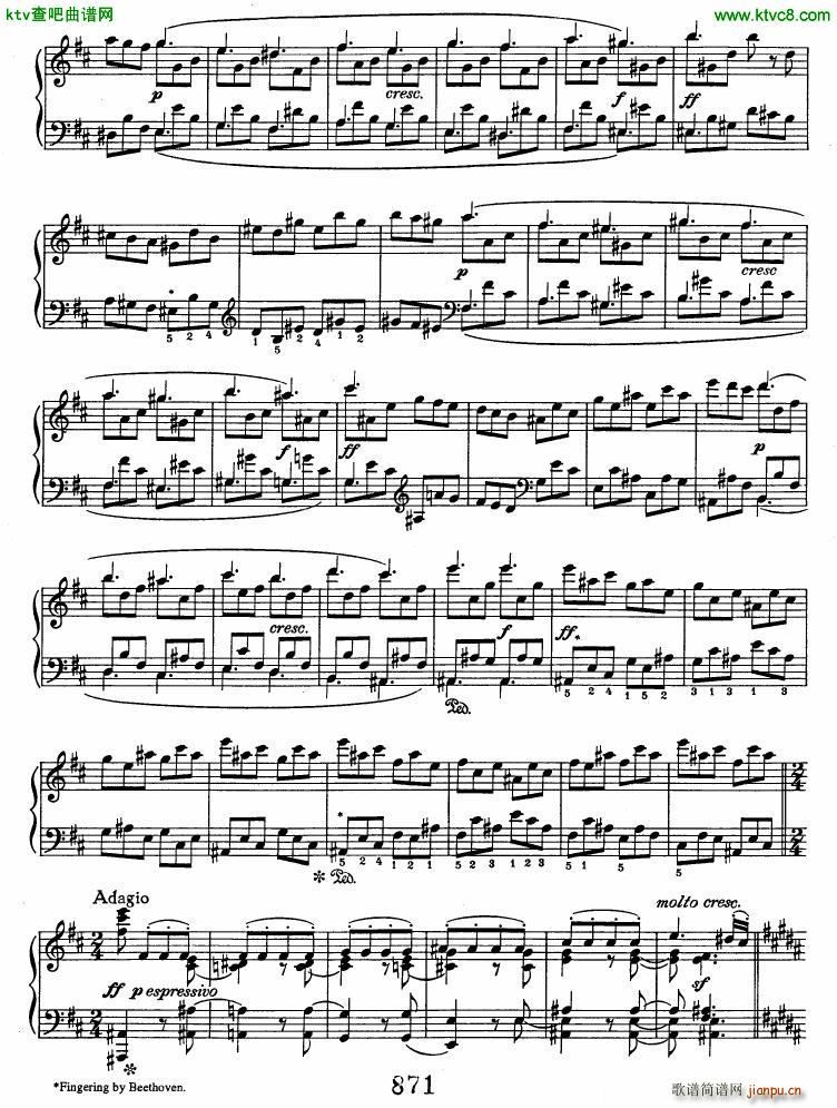 Beethoven op 77 Fantasia in g(����V)6