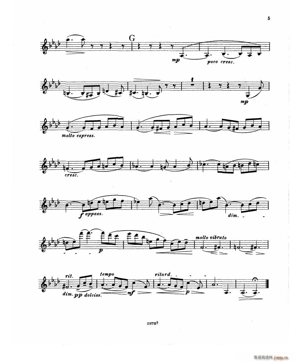 Bowen Barcarolle for violin and piano(����V)21