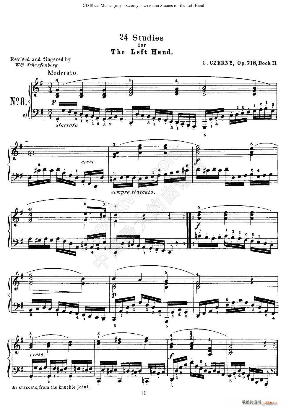 Czerny 24 Piano Studie 8 16 ܇(ch��)���� 24����پ�����(����V)1