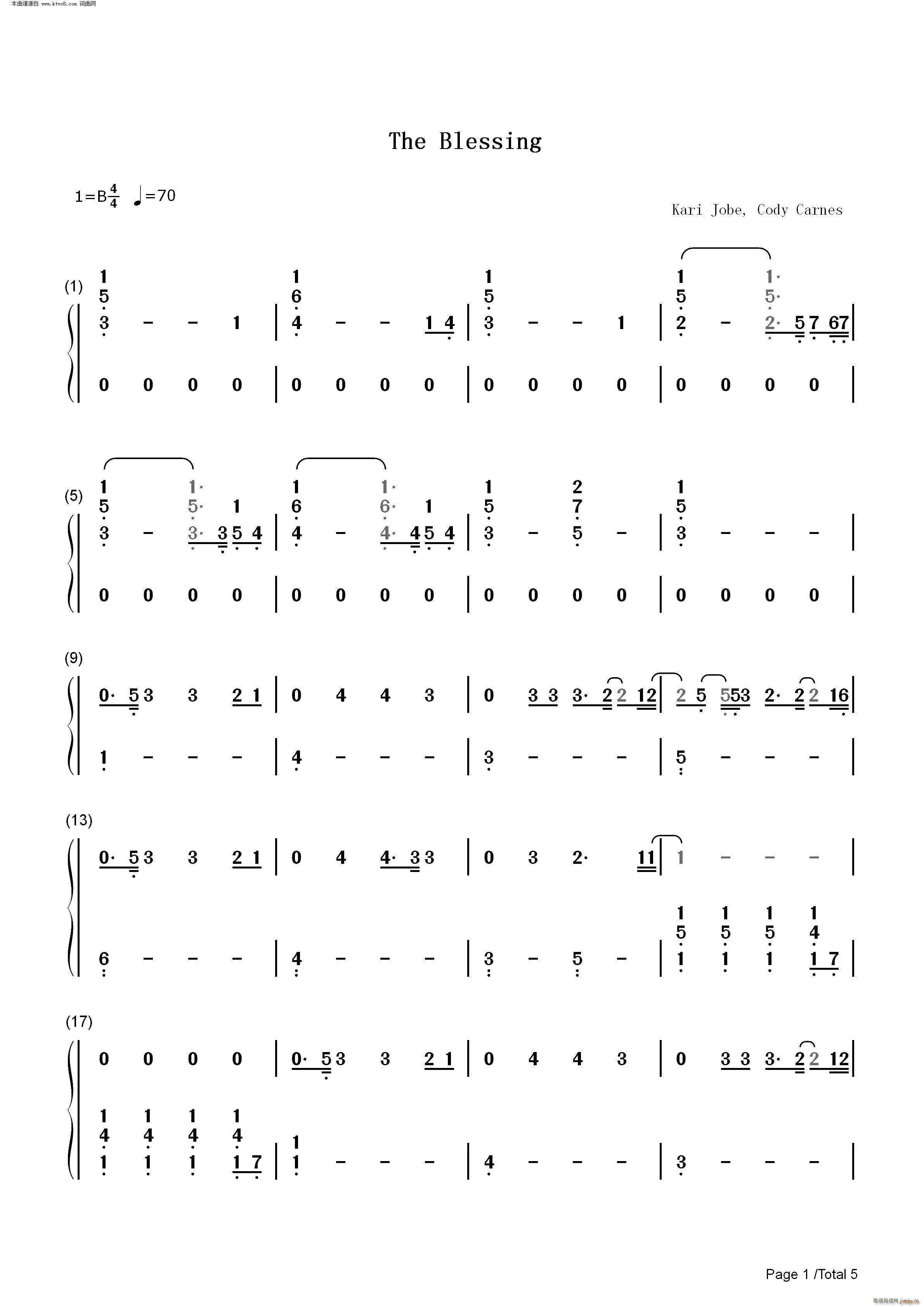 The Blessing(����V)6