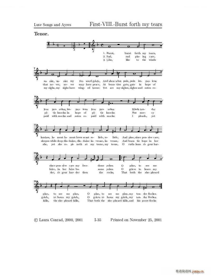 Dowland Lute Music һ Lute Music һ(ʮ�ּ�����)41