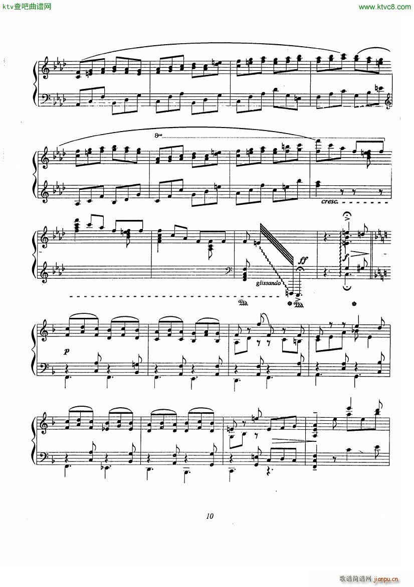 Etude No 9 D apr��s Rossini(����V)10