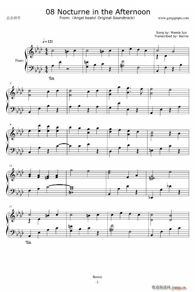 Angel Beats OST Nocturne in the Afternoon(����V)1