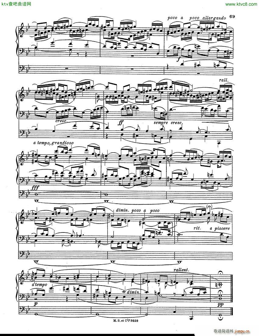 Catoire Prelude et Fugue op 25 organ(����V)9