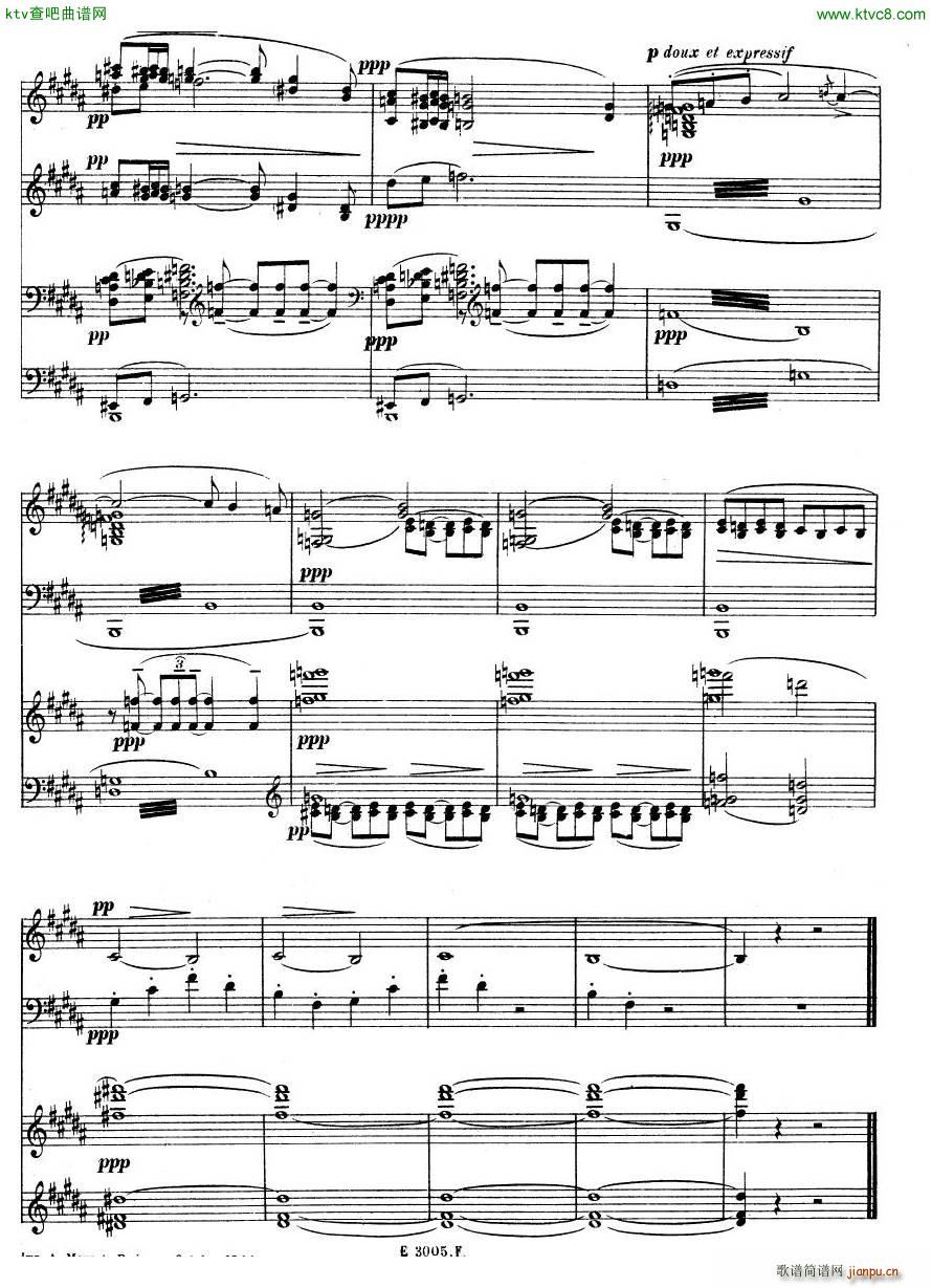 Debussy Ravel 3 Nocturnes 2pno(����V)49