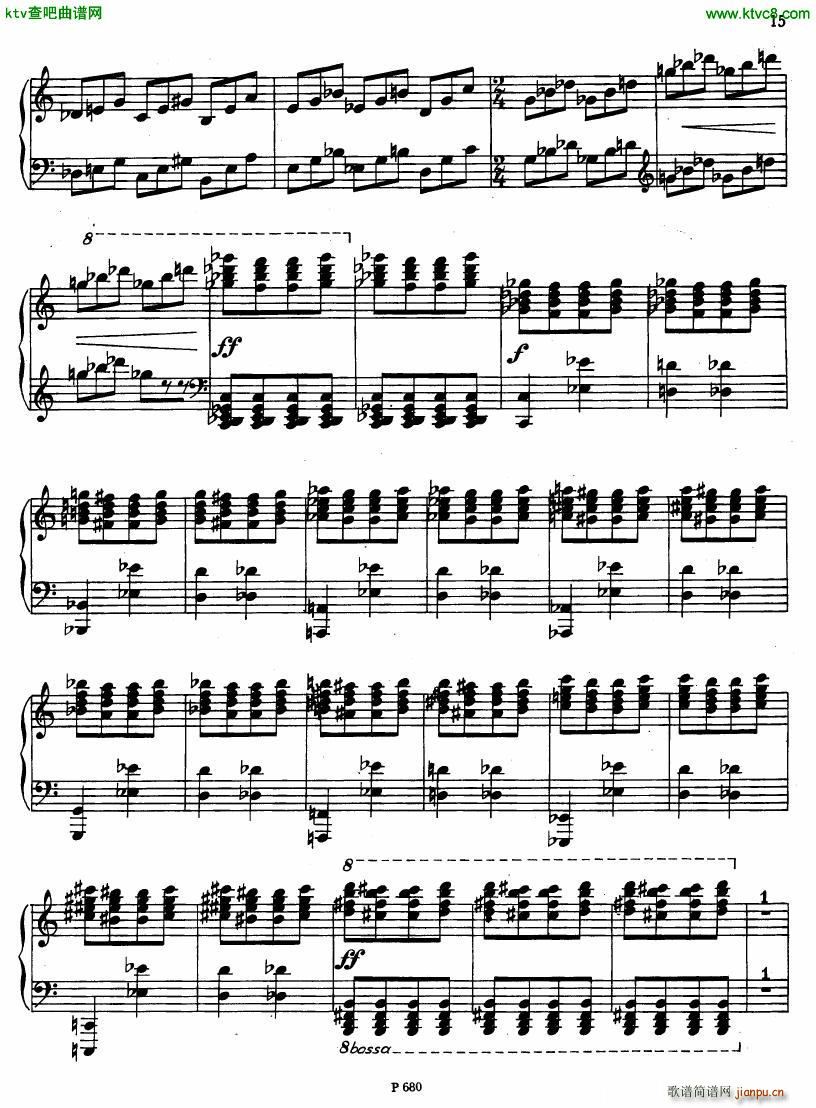 Fiser piano sonata no 3(����V)18