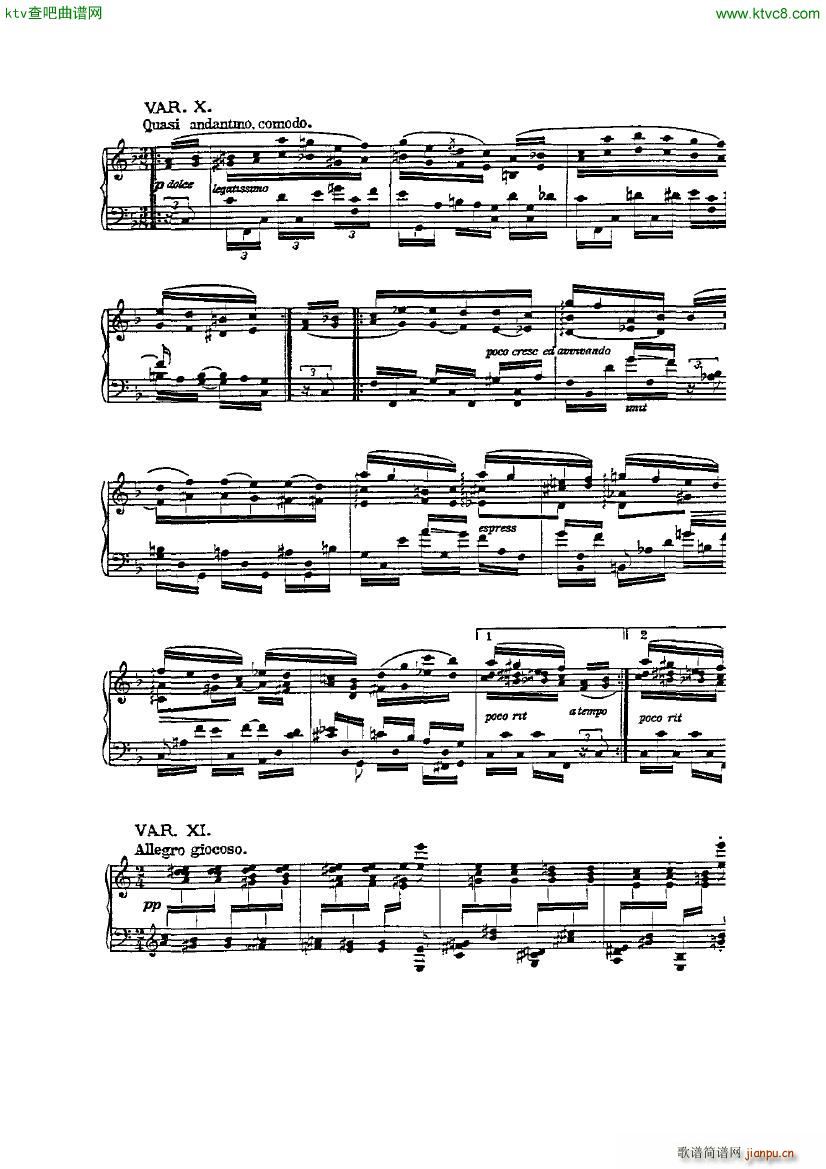 Friedman op 47b Paganini Studien(����V)9