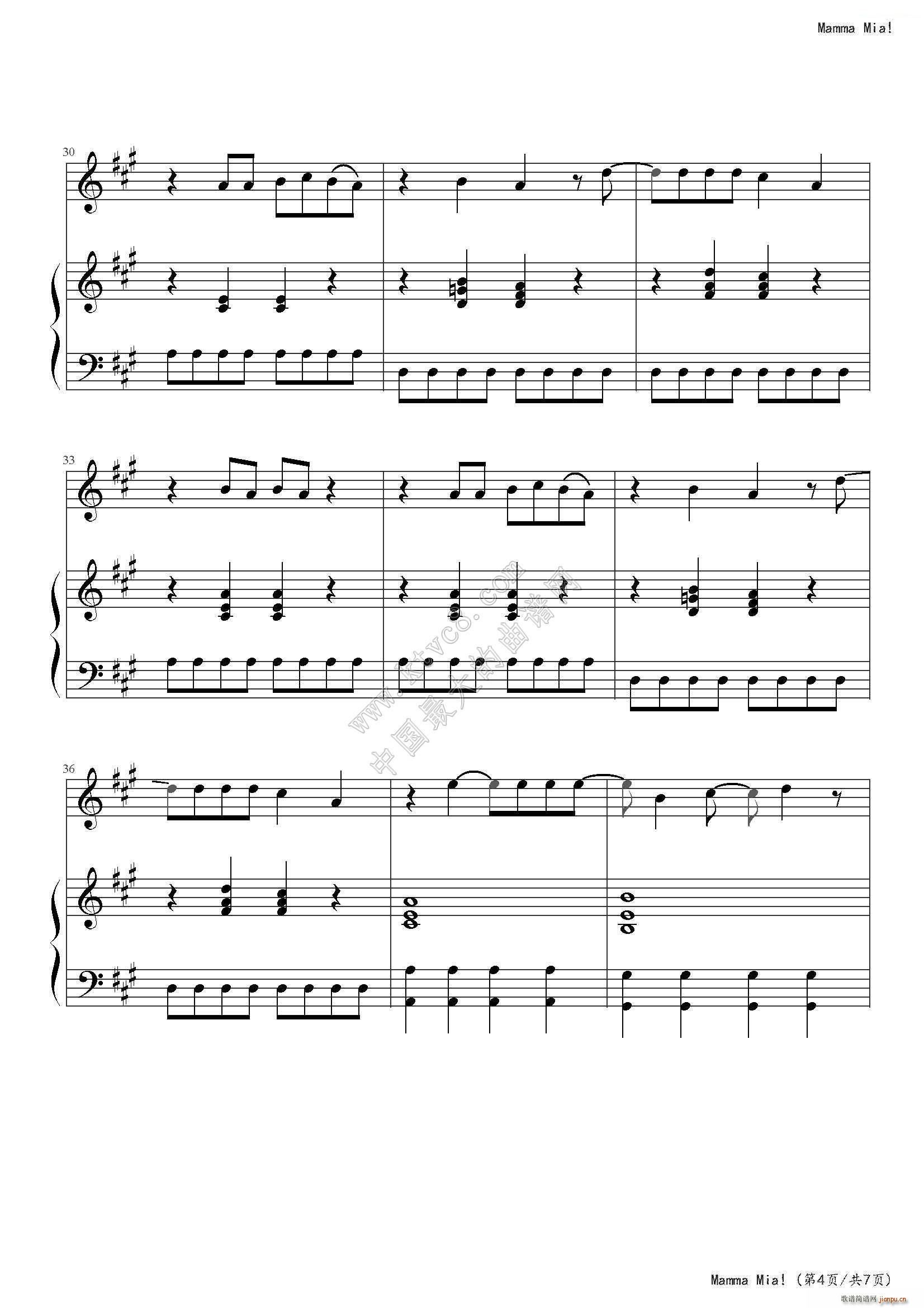 Mamma Mia(����V)5