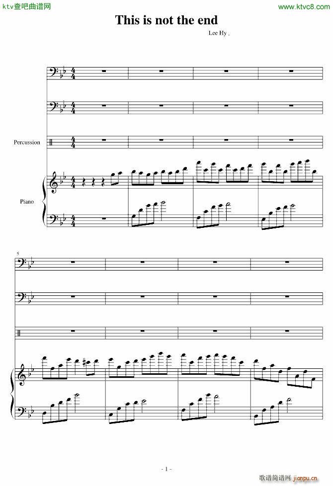 This is not the end(����V)1