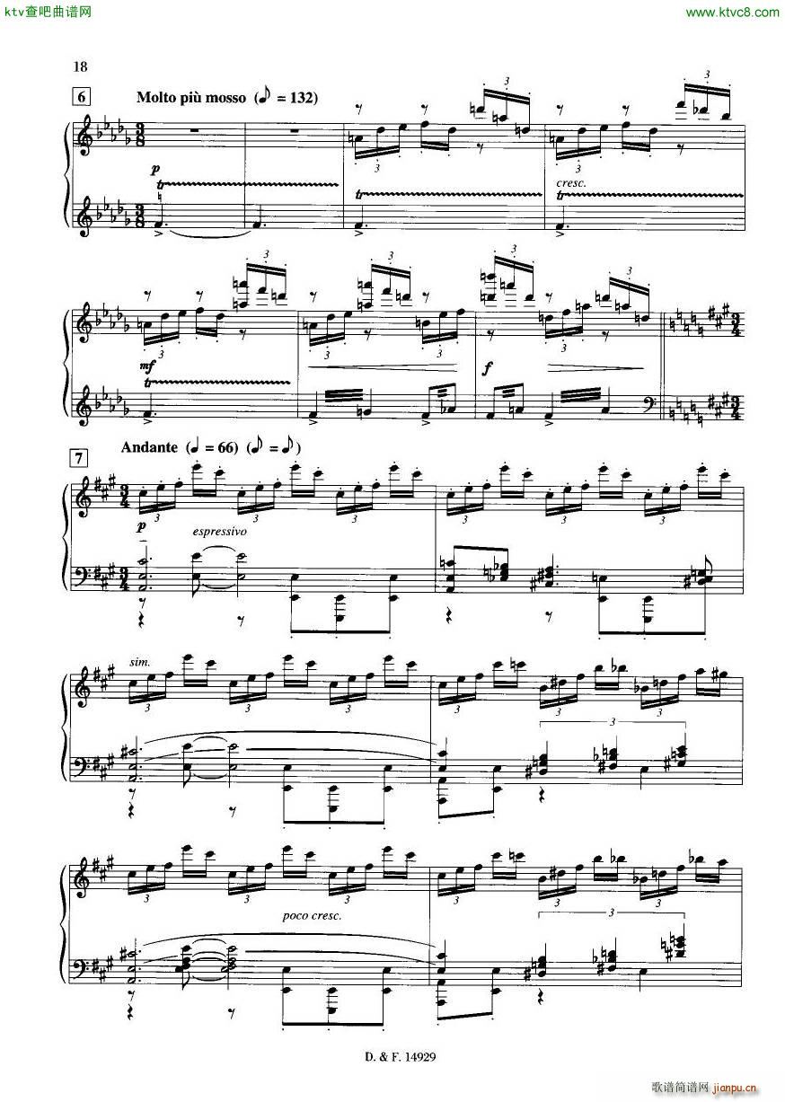 Durufl�� Op 6 Trois Danses(����V)17