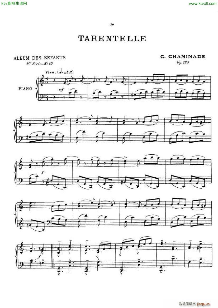 Chaminade Album des Enfants op 123(����V)19