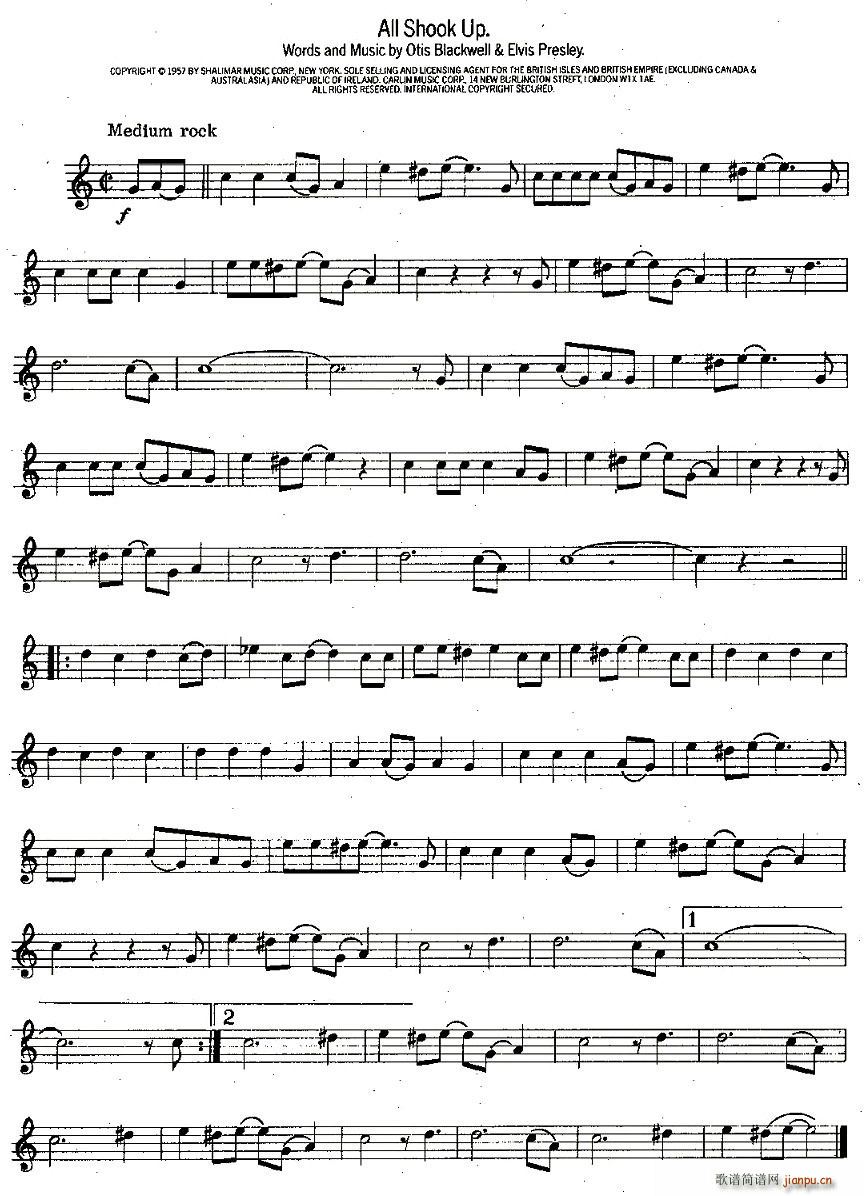 All Shook Up(ʮ�ּ�����)1