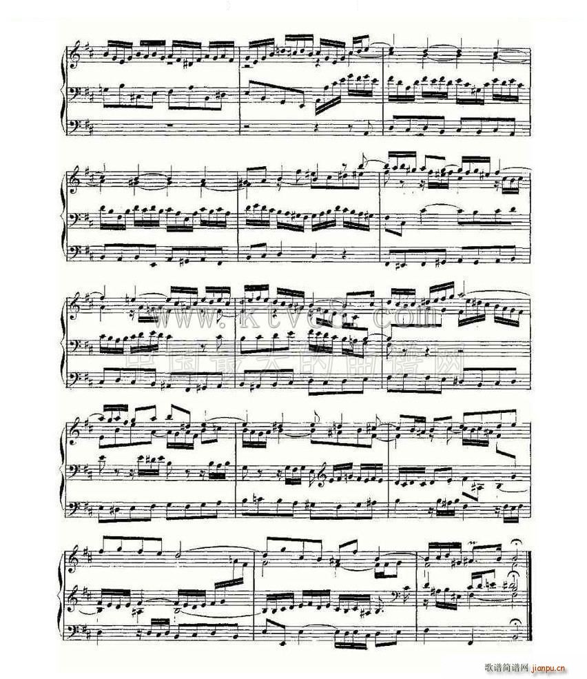 Prelude and Fugue in B Minor BWV 544 ���L(f��ng)���V(ʮ�ּ�����)13