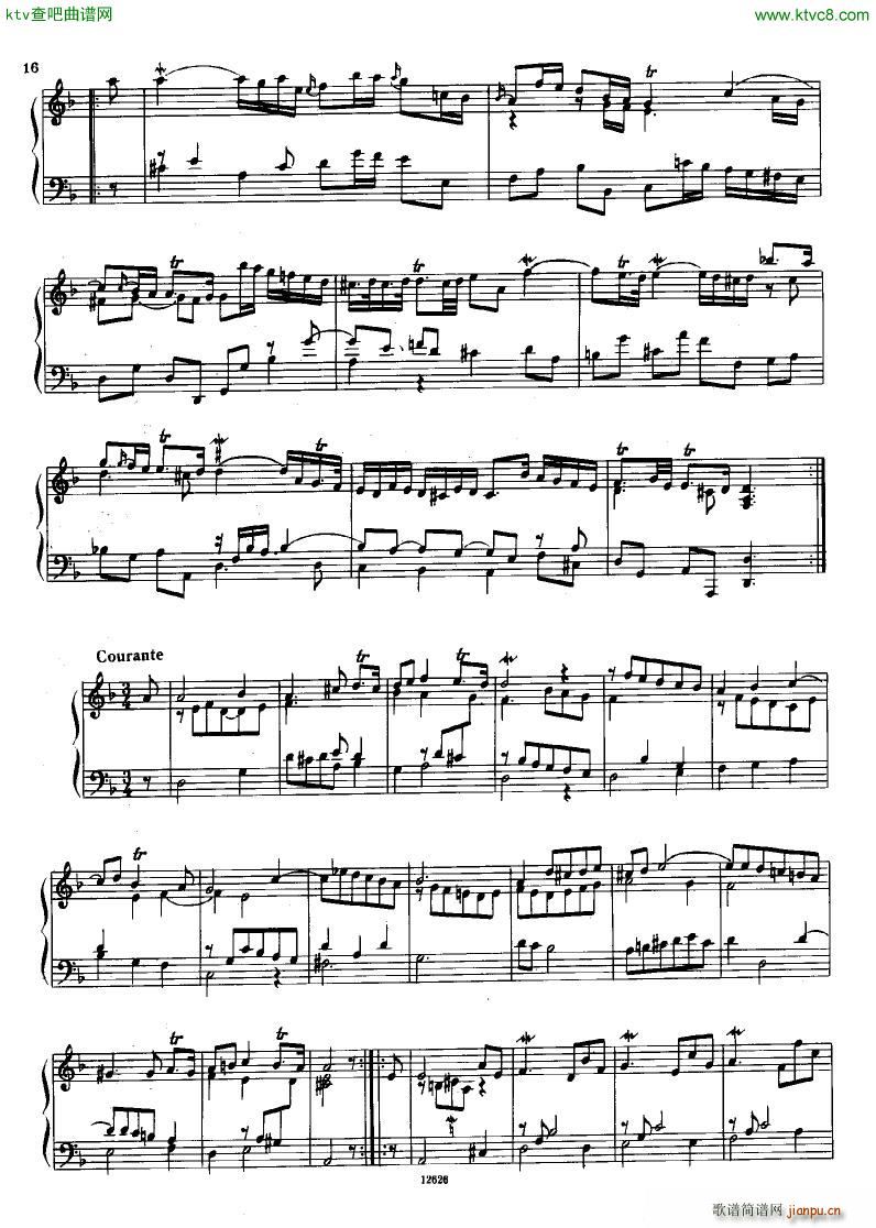 H ndel 1 Suiten for Piano Book 2(����V)15